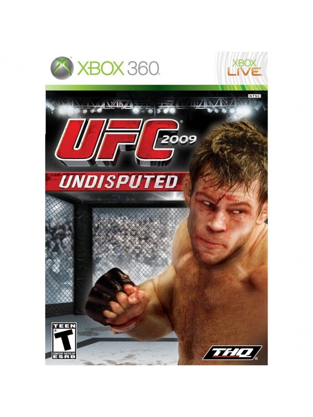 UFC 2009 Undisputed (Xbox 360)  NO SCRATCHES. TESTED. NEW CASE. RESEALED.